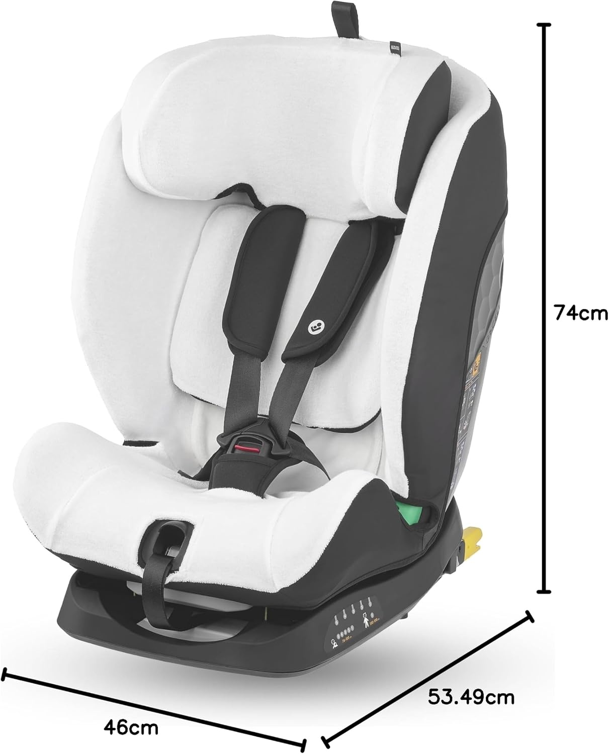 Zomerhoes Biologisch Katoen Natural White voor Maxi-Cosi Titan S (62% korting)