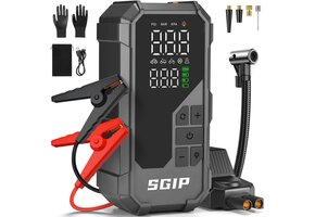 7000A Jump Starter & Bandenpomp met Powerbank - 34% Korting