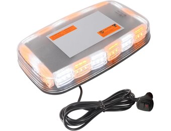 LED Stroboscoop Waarschuwingslicht Amber 54W IP67 (29% Korting)