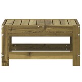 VidaXL Tuinvoetenbank Grenenhout 62x30x32 cm - 34% Korting!