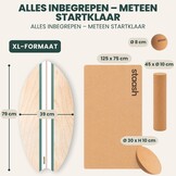 Evenwichtsbord met Kurkrol & Accessoires - 35% Korting