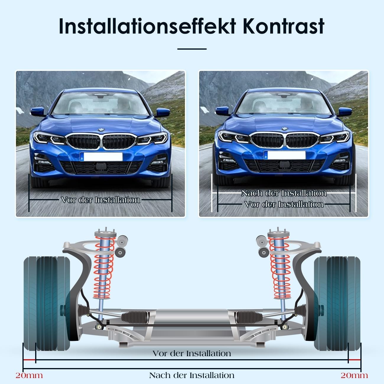 Spoorverbreders Set Mercedes-Benz 2x20mm 5/112 (29% Korting)