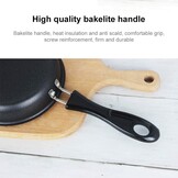 Mini Gietijzeren Koekenpan 12cm - Zwart | 29% Korting