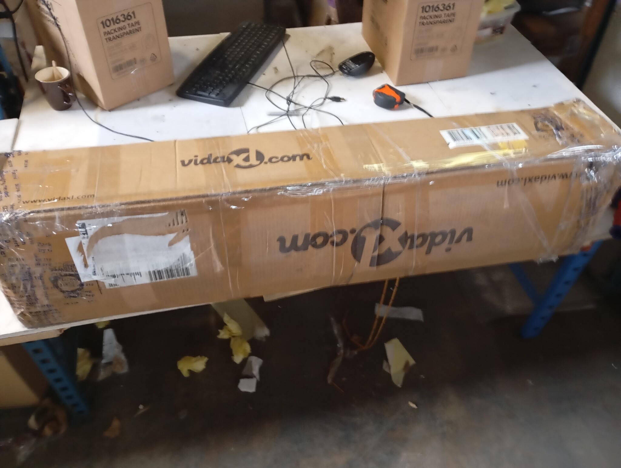 vidaXL Poort met Speren - 5x2m Zwart - 55% Korting