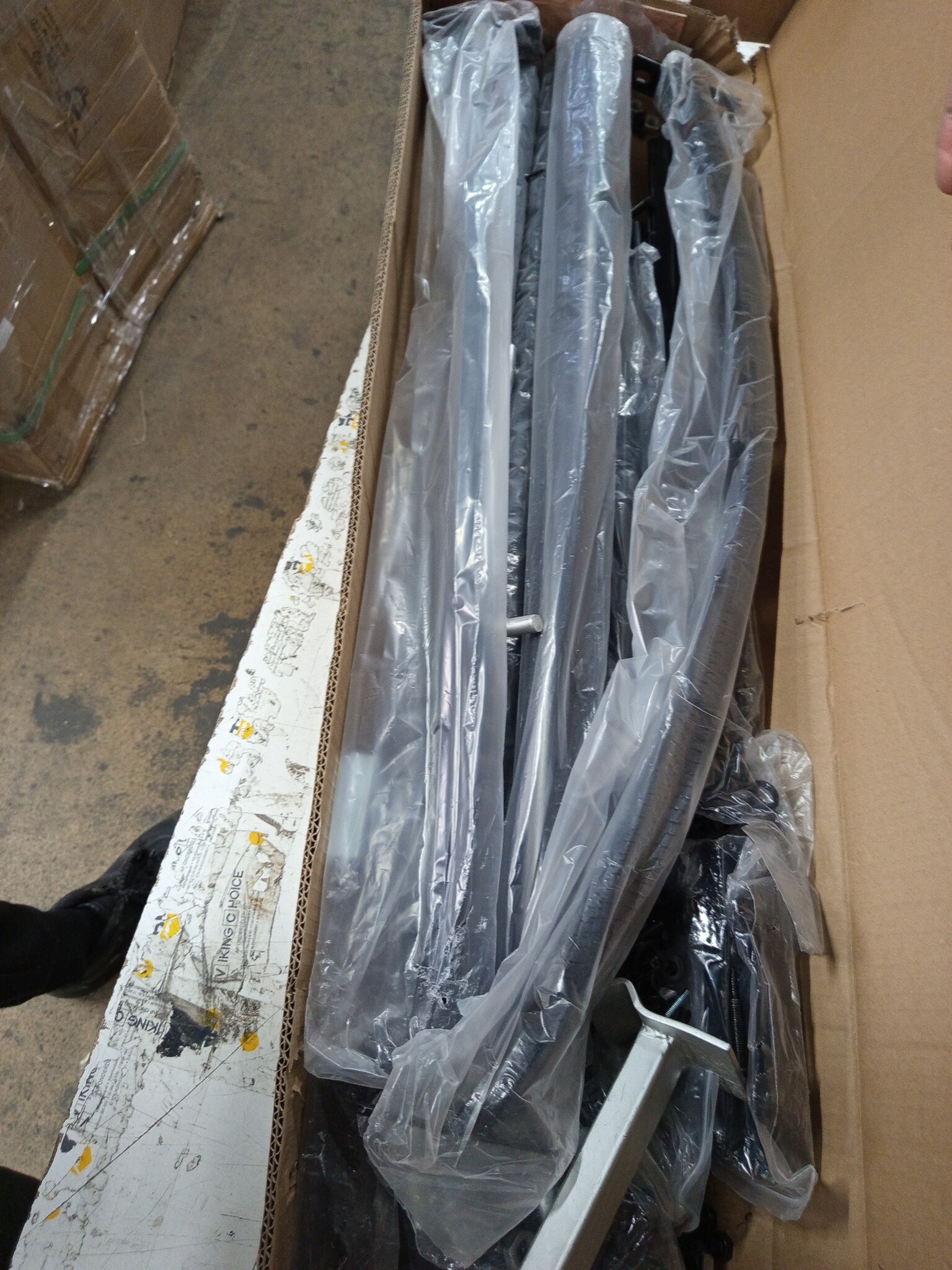 vidaXL Poort met Speren - 5x2m Zwart - 55% Korting