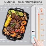 WochiTV Warmhoudplaat Grijs - 34% Korting