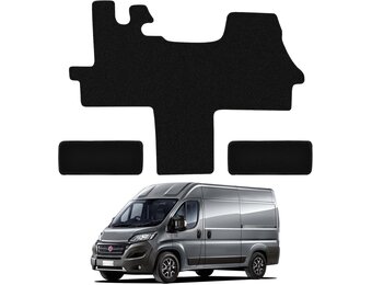 Vloermatten Voor Citroën Jumper 2014-2025: Klassiek Zwart 34% Korting