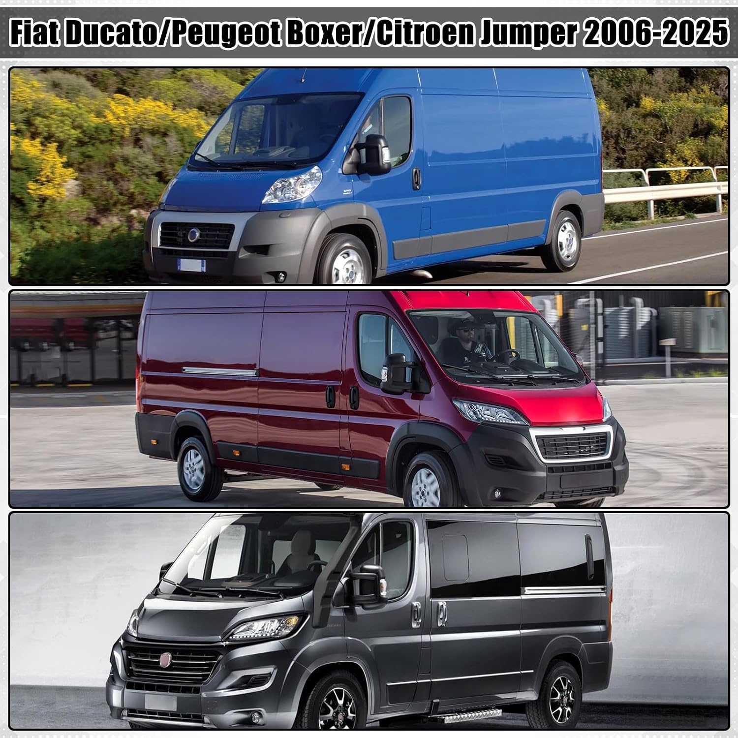 Vloermatten Voor Citroën Jumper 2014-2025: Klassiek Zwart 34% Korting