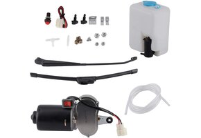 Universele Elektrische Ruitenwisser Kit 12V 30W - 34% Korting!