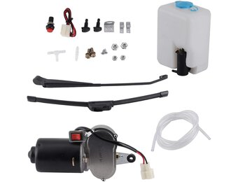 Universele Elektrische Ruitenwisser Kit 12V 30W - 34% Korting!
