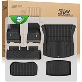 3W Vloermatten Tesla Model 3 Highland (2024-2025) - 6-delige Set