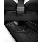 3W Vloermatten Tesla Model 3 Highland (2024-2025) - 6-delige Set