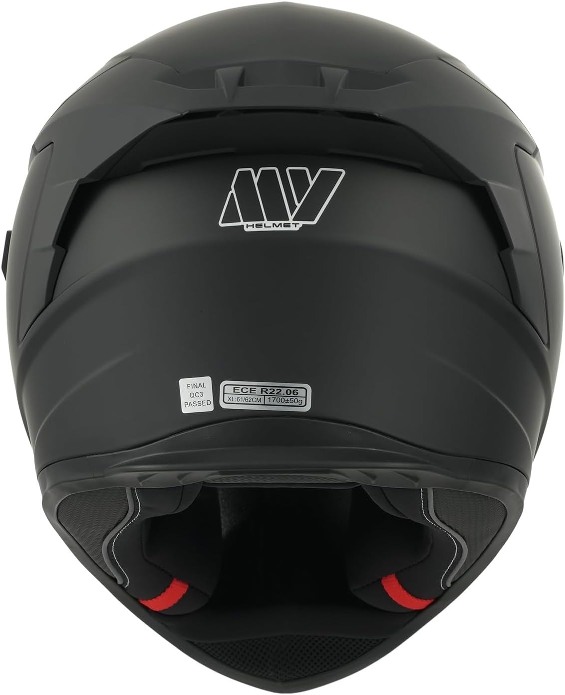 Motorhelm Integraal MY-936 Mat Zwart - ECE 22.06 - Maat XS - 34% Korting