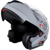 NENKI Motorhelm Klaphelm - ECE 22.06 - Maat L - Mat Zwart