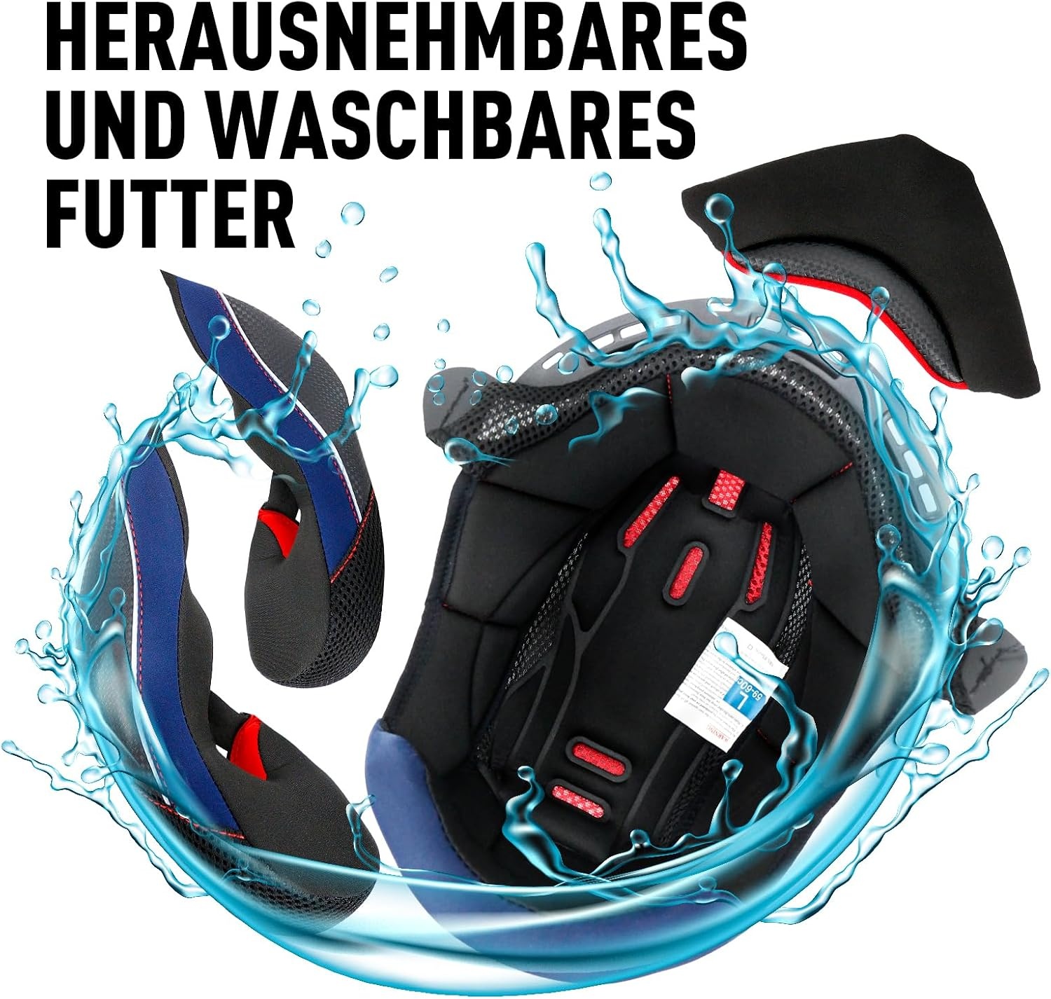 NENKI Motorhelm Klaphelm - ECE 22.06 - Maat L - Mat Zwart