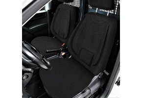 VW Caddy Autostoelhoezen Voorstoelen Zwart (2011-2021) - 29% Korting