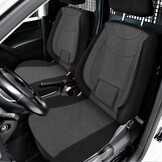 VW Caddy Autostoelhoezen Voorstoelen Zwart (2011-2021) - 29% Korting