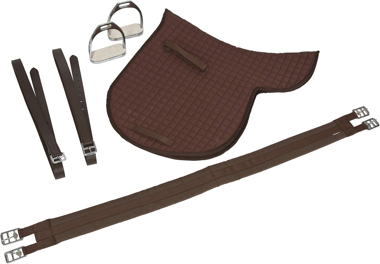 Haflinger Zadelset Bruin - Leer - 35% Korting