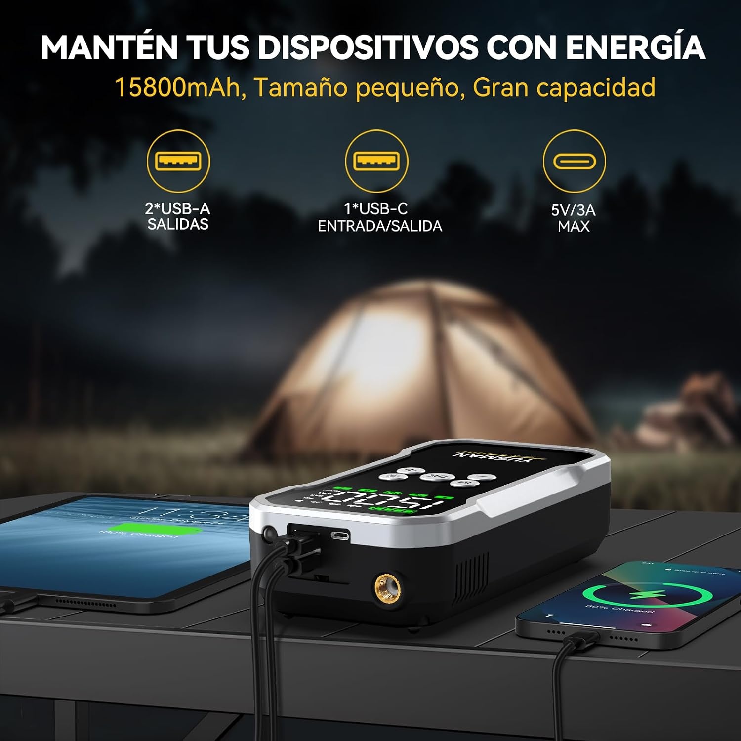 YUSMAN Auto starthulp powerbank F03 GES