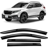 CLIM ART Winddeflector voor/compatibel met Honda CR-V 18-23 - Tape on 4 st