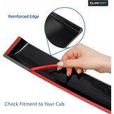CLIM ART Winddeflector voor/compatibel met Honda CR-V 18-23 - Tape on 4 st