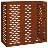 vidaXL Airconditioner hoes Roestkleurig 110 x 50 x 105 cm