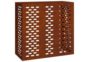 vidaXL Airconditioner Hoes Roestkleurig 110x50x105cm - 35% Korting