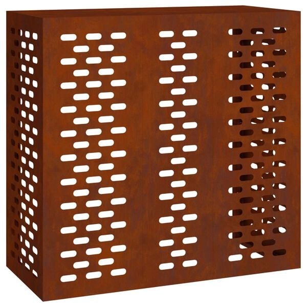 vidaXL Airconditioner hoes Roestkleurig 110 x 50 x 105 cm