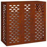 vidaXL Airconditioner hoes Roestkleurig 110 x 50 x 105 cm