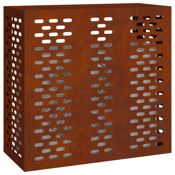 vidaXL Airconditioner hoes Roestkleurig 110 x 50 x 105 cm
