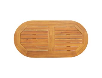 vidaXL Tafelblad Bruin 80 x 40 x 2 cm Massief acaciahout