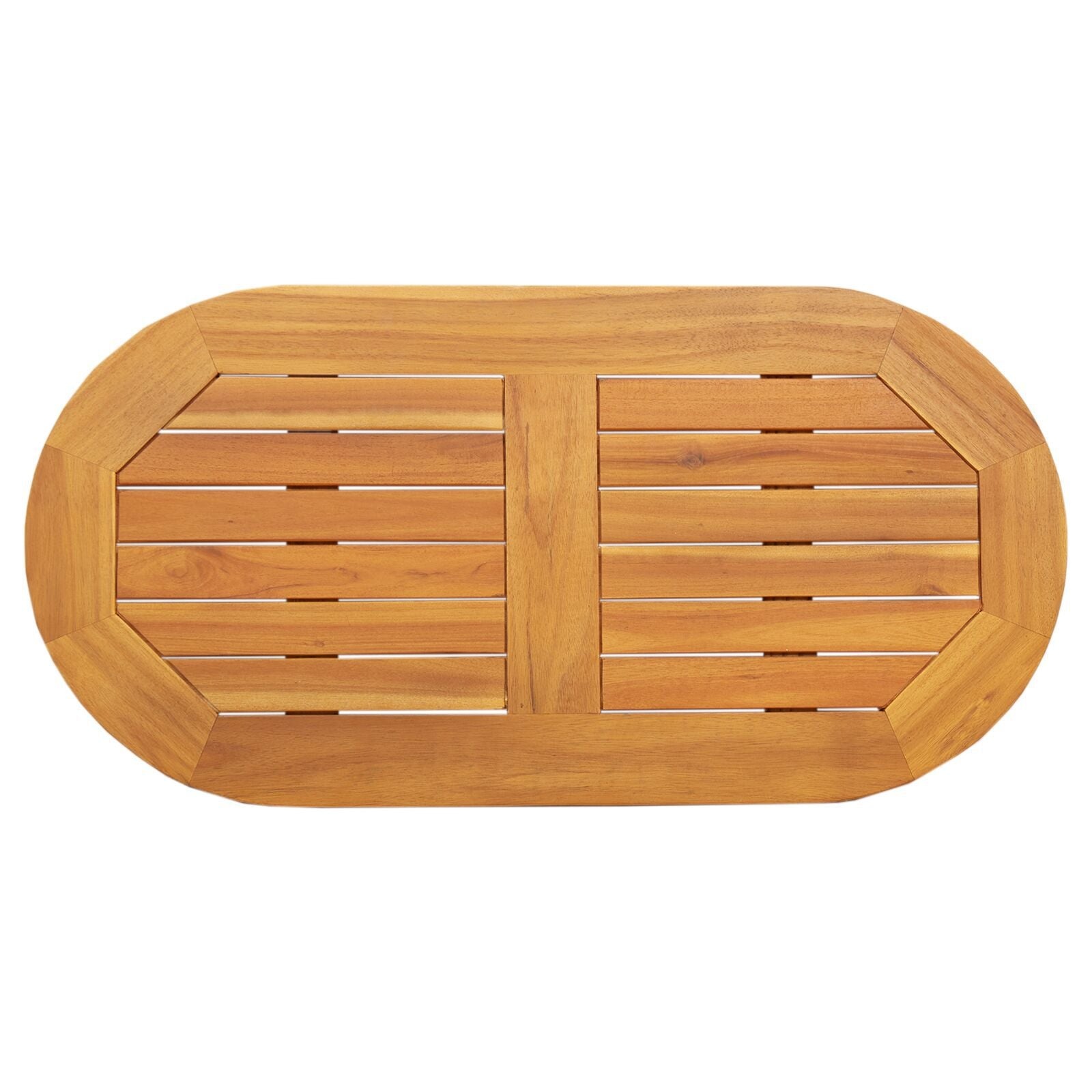 vidaXL Tafelblad Bruin 80 x 40 x 2 cm Massief acaciahout