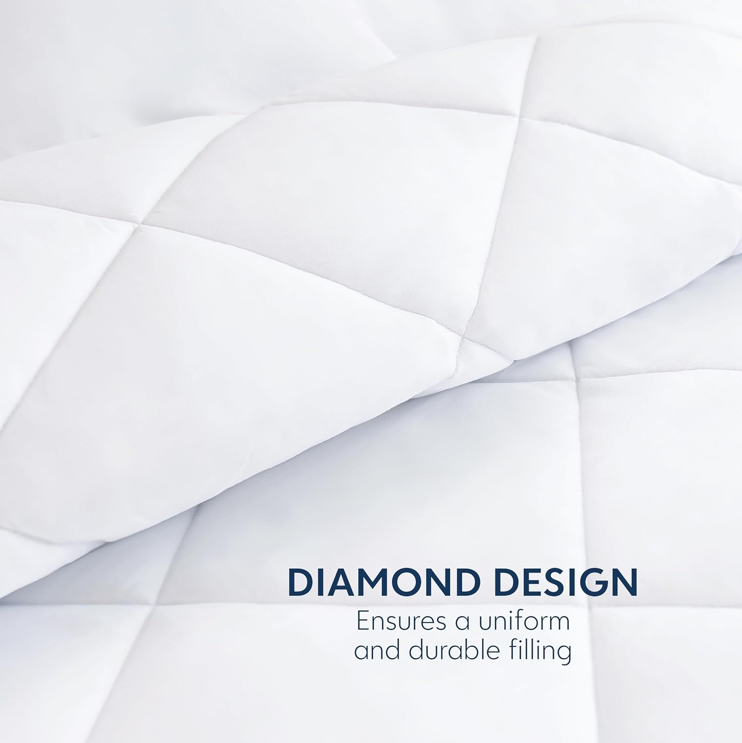 Dreamzie microvezeldekbed 200x220 cm, gematigd dekbed met polyester vulling voor 4 seizoenen, 300 gsm, 2 personen