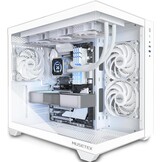 ATX Computerbehuizing Wit met 3 Ventilatoren | Eenvoudige Installatie | 29% Korting