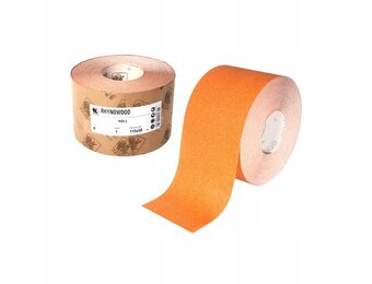 Indasa Rhynowood 115 mm x 50 m schuurpapier, hout schuurpapier op rol voor houten oppervlakken, verschillende korrels