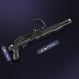 Yumuşak Köpük Mermi Patlatma Oyuncağı, Colliford Oyuncak Tabancası, Yumuşak Kurşun Atış Oyuncağı, Kabuk Çıkartmalı Köpük Blaster, Köpük Dart Blaster (SPAS 12) (Siyah)