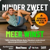Bluefin Fitness Ultra Slim Power Trilplaat | Innovatieve Vibro Shaper | 5 Programma's + 180 Niveaus | Full Body Workout | Geruisloze Home Fitness | Makkelijk op te bergen | Strak & Compact Ontwerp