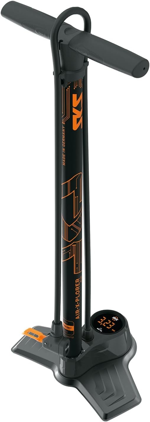 SKS Metaplast Air-X-Plorer Digi 10.0 Staande pomp voor volwassenen, uniseks, meerkleurig, eenheidsmaat