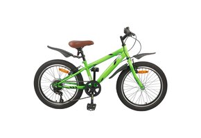 Kinderfiets 24 Inch 6-Versnellingen Groen (8-12 Jaar) - 35% Korting