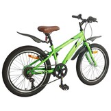 vidaXL Kinderfiets 24 Inch 6-Snelheid voor 8-12 jaar oud Groen