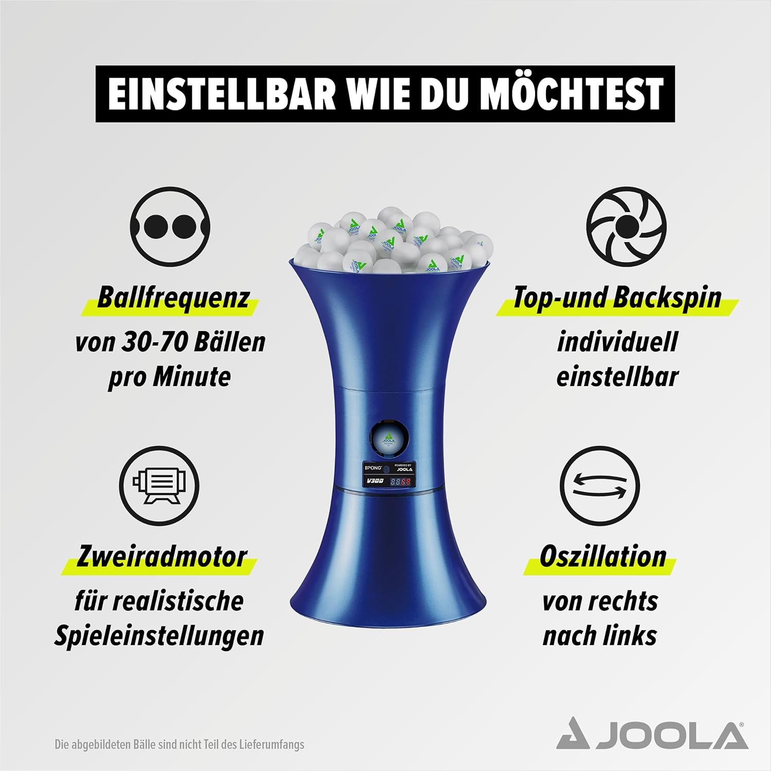 JOOLA TT-BUDDY V300 tafeltennisrobot