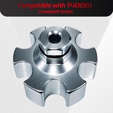 JAOGAUS Gereedschap voor de motor nokkenasinstelling, koolstofstaal, compatibel met Audi A6L 2.7, Q7 3.0TDi, 4.0 4.2Tdi V8 CRD A8, A6, A5, A4, Q5, Q7