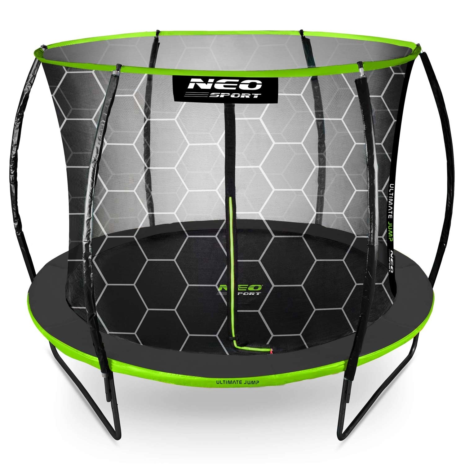 Trampoline 252 cm - met veiligheidsnet 252cm - Profiel 8ft - Neo-Sport