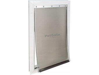 PetSafe Aluminium Huisdierdeur - Extra Large - Wit