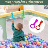 Baby Speelpark 180x200cm Timsah | 34% Korting | Inclusief Ballen & Tas