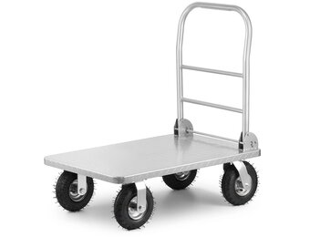 Transportwagen - magazijnwagen - tot 500kg - opvouwbaar - staal