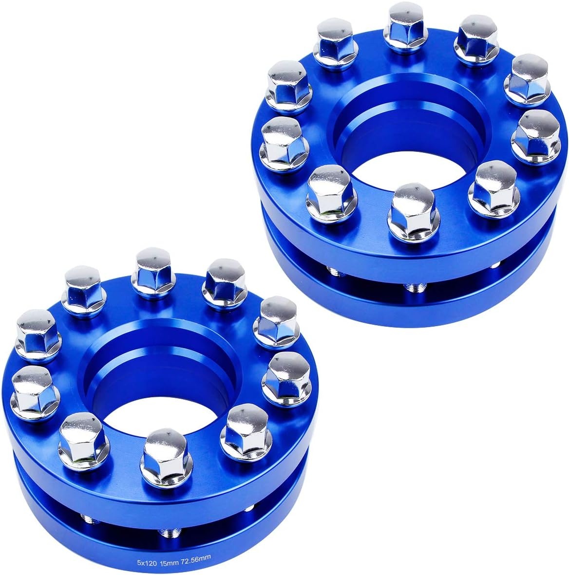 Pindex 4x wielbandverbreders 5x120 15mm 20mm voor BMW E82 E88 E36 E46 E90 E91 E92 E93 E28 E34 E60 E23 E32, auto afstandsschijven met 20 wielschroeven M12X1.5
