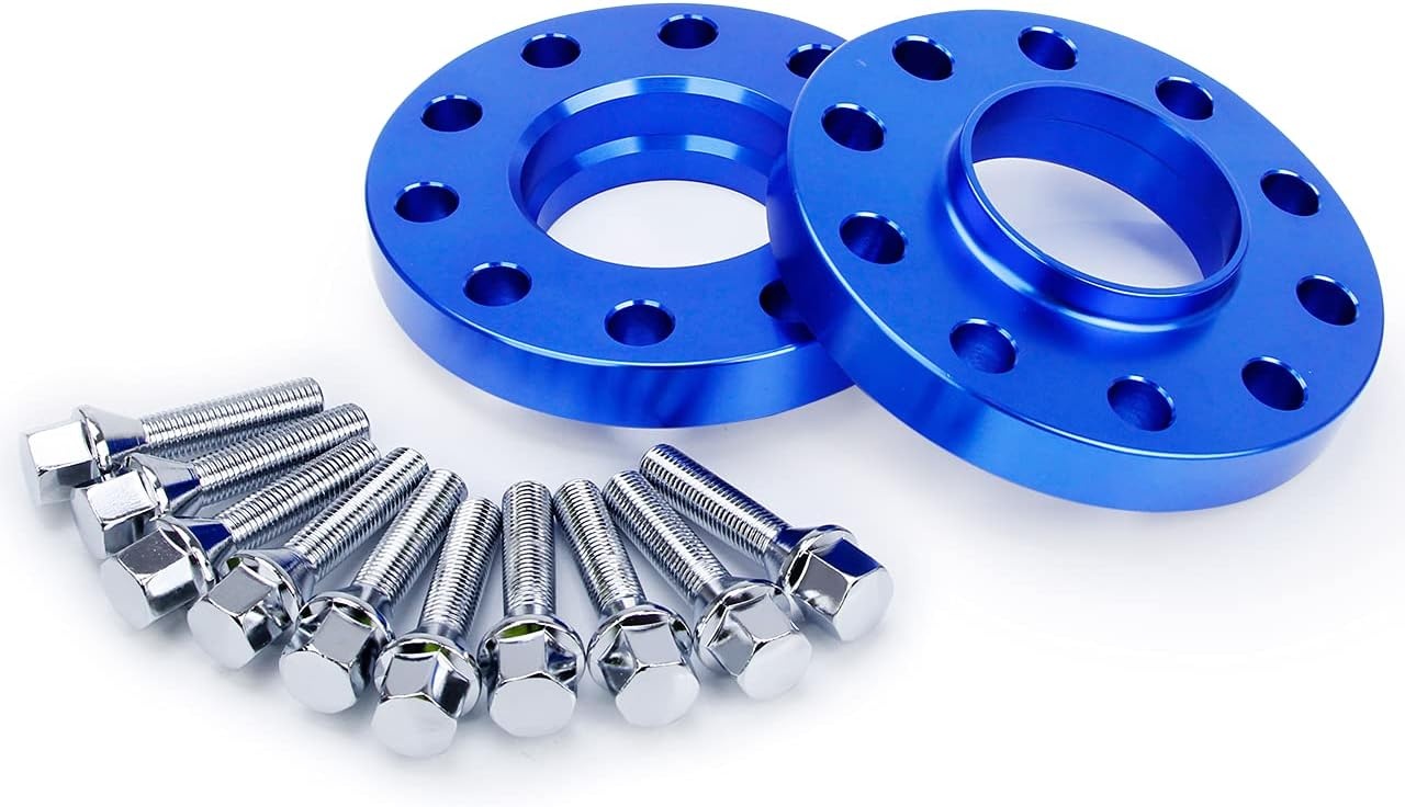 Pindex 4x wielbandverbreders 5x120 15mm 20mm voor BMW E82 E88 E36 E46 E90 E91 E92 E93 E28 E34 E60 E23 E32, auto afstandsschijven met 20 wielschroeven M12X1.5