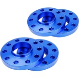 Pindex 4x wielbandverbreders 5x120 15mm 20mm voor BMW E82 E88 E36 E46 E90 E91 E92 E93 E28 E34 E60 E23 E32, auto afstandsschijven met 20 wielschroeven M12X1.5