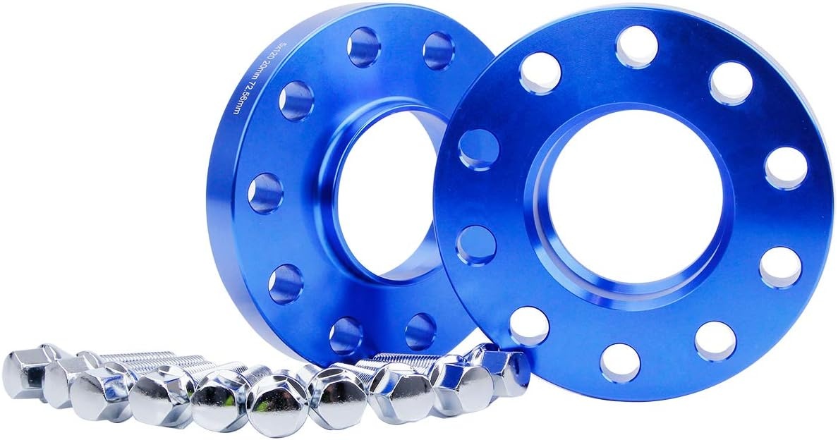 Pindex 4x wielbandverbreders 5x120 15mm 20mm voor BMW E82 E88 E36 E46 E90 E91 E92 E93 E28 E34 E60 E23 E32, auto afstandsschijven met 20 wielschroeven M12X1.5